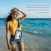 Clear PVC Sling Bag Waterproof PVC Bag
