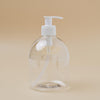 Clear Refillable Bottle With Pump Dispenser - 500ml
