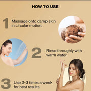 Inatur Exfoliating Coffee Body Scrub 200g | Smooth & Radiant Skin