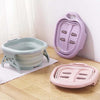 Collapsible Foot Spa Soaking Tub with Massage Rollers Foot Spa