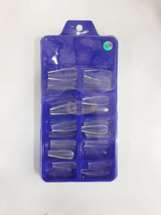 Color Nail Tips | Full Cover | Coffin | 003 (100 pcs/box) Nail Tips