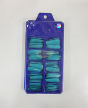 Color Nail Tips | Full Cover | Coffin | 013 (100 pcs/box) Nail Tips