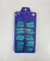 Color Nail Tips | Full Cover | Coffin | 013 (100 pcs/box) Nail Tips