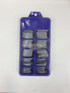 Color Nail Tips | Full Cover | Coffin | 018 (100 pcs/box) Nail Tips