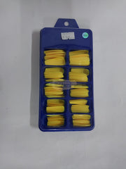 Color Nail Tips | Full Cover | Coffin | 022 (100 pcs/box) Nail Tips