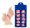 Color Nail Tips | Full Cover | Stiletto | 04 Pink (100 pcs/box) Press On Nails