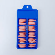 Color Nail Tips | Full Cover | Stiletto | 14 Peach (100 pcs/box) Press On Nails