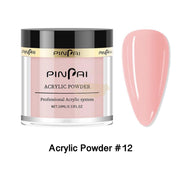 Colorful Acrylic Powder 10ml 12 Nail Art Tool