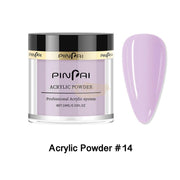 Colorful Acrylic Powder 10ml 14 Nail Art Tool