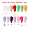 Colorful Acrylic Powder 10ml Nail Art Tool
