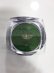 Colorful Chrome Nail Glitter Powder with applicator 06 Green Nail Powder