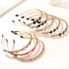 Colorful Glass Rhinestone Headband Hair Accessories