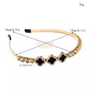 Colorful Glass Rhinestone Headband Hair Accessories