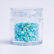 Colorful Nail Glitter 01-Aqua Nail Art