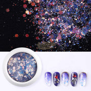 Colorful Nail Sequins - Available in 8 colors Nail Sequins
