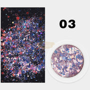 Colorful Nail Sequins - Available in 8 colors 3 Nail Sequins