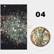 Colorful Nail Sequins - Available in 8 colors 4 Nail Sequins