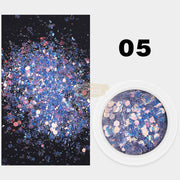 Colorful Nail Sequins - Available in 8 colors 5 Nail Sequins
