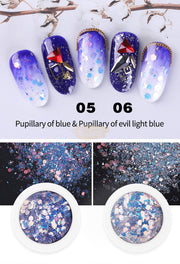 Colorful Nail Sequins - Available in 8 colors Nail Sequins
