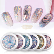 Colorful Nail Sequins - Available in 8 colors Nail Sequins