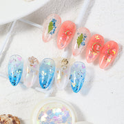 Colorful Shaped Nail Sequins Available in 6 designs Nail Sequins