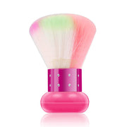 Colorful Soft Hair Mushroom Style Nail Dust Brush Nail Dust Brush