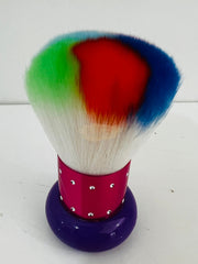 Colorful Soft Hair Mushroom Style Nail Dust Brush Nail Dust Brush