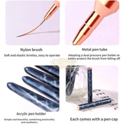 Cowsar Fine Line Nail Art Liner Brush with Cap Nail Art Brush