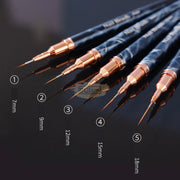 Cowsar Fine Line Nail Art Liner Brush with Cap Nail Art Brush