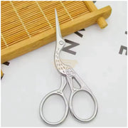 Crane Scissors SILVER Barber Scissors