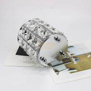 Crystal Makeup Brush Holder | Round | Diamond Decoration (holder only) Salon Furniture