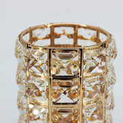 Crystal Makeup Brush Holder | Round | Diamond Decoration (holder only) Salon Furniture