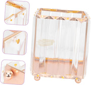 Crystal Makeup Brush Holder | Square (holder only) Salon Furniture