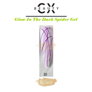 CX Beauty Glow in the Dark Spider Gel 10 Purple Spider Gel