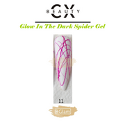 CX Beauty Glow in the Dark Spider Gel 11 Light Purple Spider Gel