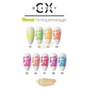 CX Beauty Neon Painting Stamping Gel Painting Gel