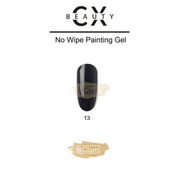 CX Beauty No Wipe Painting & Stamping Gel 13 Black Painting Gel