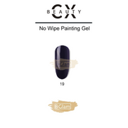 CX Beauty No Wipe Painting & Stamping Gel 19 Dark Blue Painting Gel