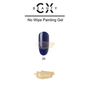 CX Beauty No Wipe Painting & Stamping Gel 20 Navy Blue Painting Gel