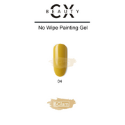 CX Beauty No Wipe Painting & Stamping Gel 4 Mustard Yellow Painting Gel