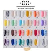 CX Beauty No Wipe Painting & Stamping Gel Painting Gel
