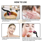 Derma Roller Cosmetic Needling 0.25mm 540 Micro Needles Makeup Accessories