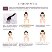 Derma Roller Cosmetic Needling 0.75mm 540 Micro Needles Makeup Accessories