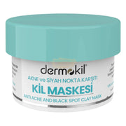 Dermokil Anti-Acne & Blackhead Clay Mask 50ml | Salicylic Acid + Prebiotics Skin Masks