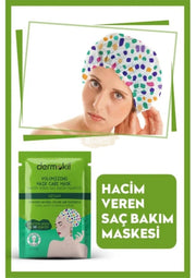 Dermokil Argan Volumizing Steam Hair Mask 35ml with Bonnet Hair Mask