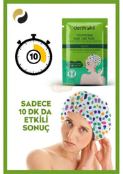 Dermokil Argan Volumizing Steam Hair Mask 35ml with Bonnet Hair Mask