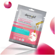 Dermokil Hyaluronic Acid Serum & Clay Sheet Mask 23g | Hydrating Care Skin Masks