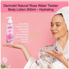 Dermokil Natural Rose Water Twister Body Lotion 200ml – Hydrating Body Lotion