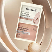 Dermokil Peel Off Brightening Clay Mask 2×7.5ml | Radiant Skin Skin Masks
