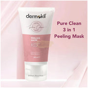 Dermokil Pure Clean 3 in 1 Peeling Mask 150ml | Exfoliating & Smooth Skin Skin Masks